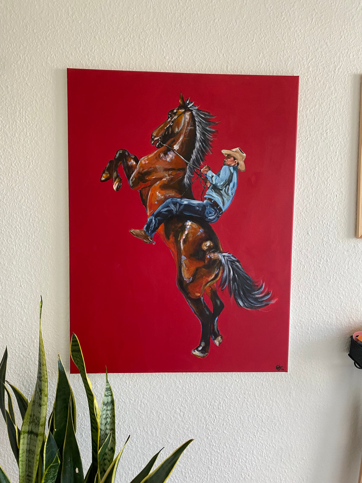 "Cowboy" 60x80cm