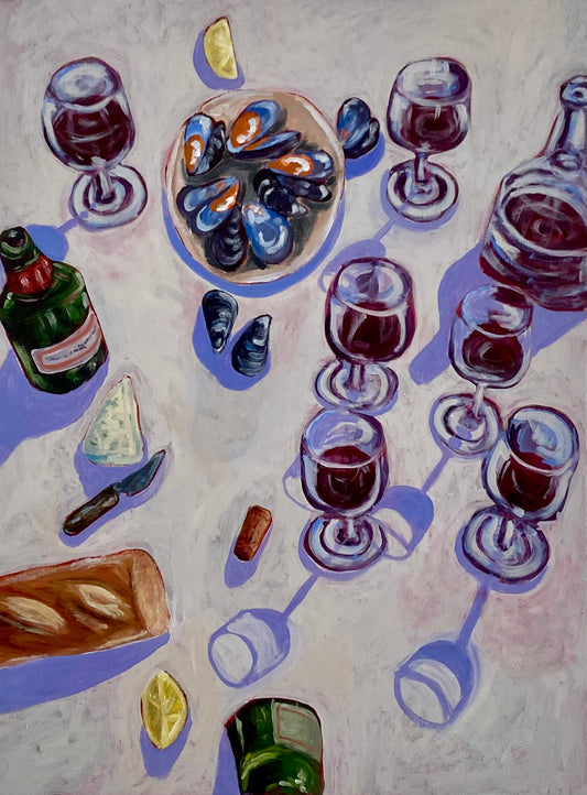 “Dinner In Italy” 60x80cm