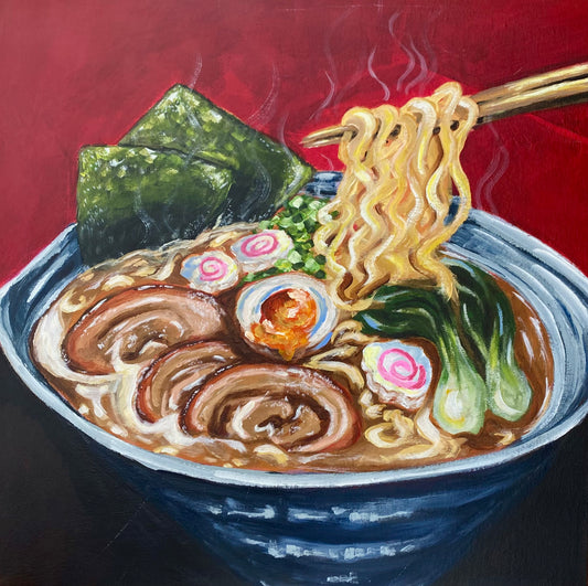 "For Ramen Lovers" 50x50cm