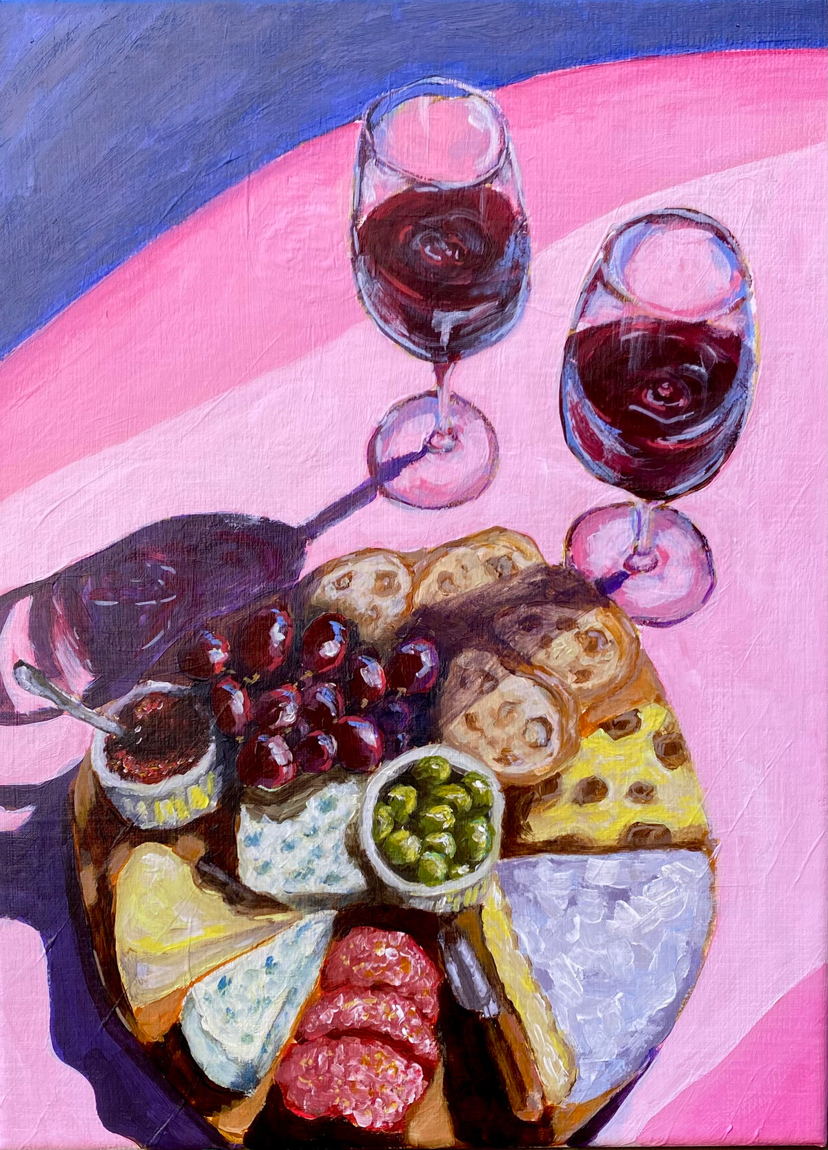 "A Date For Two" Kunstprint