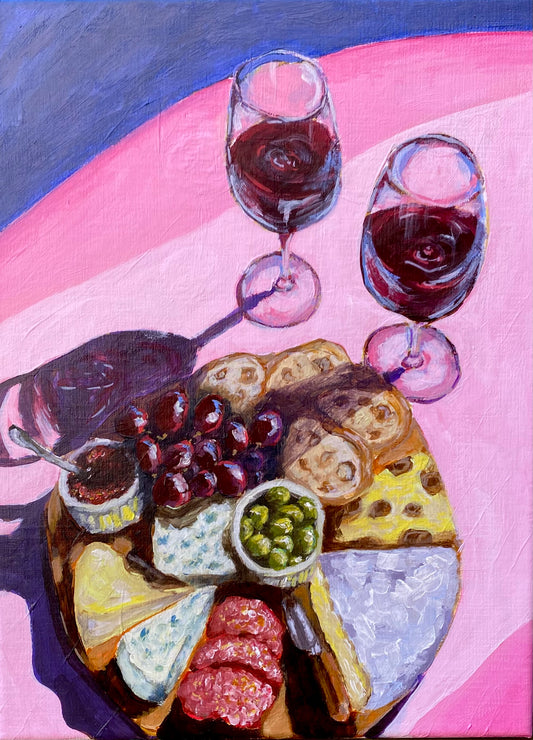 "A Date For Two" 30x40cm