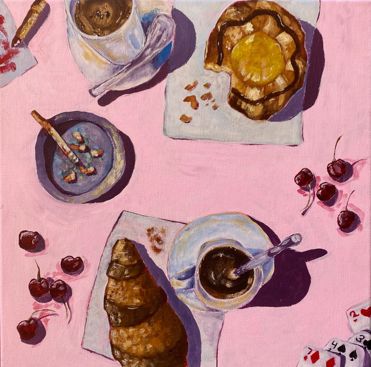 "Coffee Date" Kunstprint