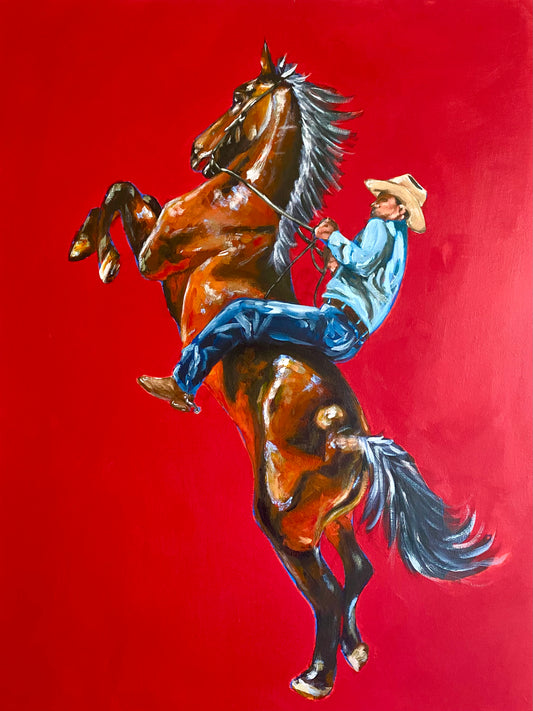 "Cowboy" 60x80cm