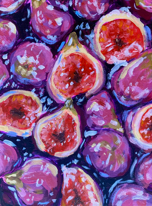 "Juicy Figs" 18x24cm