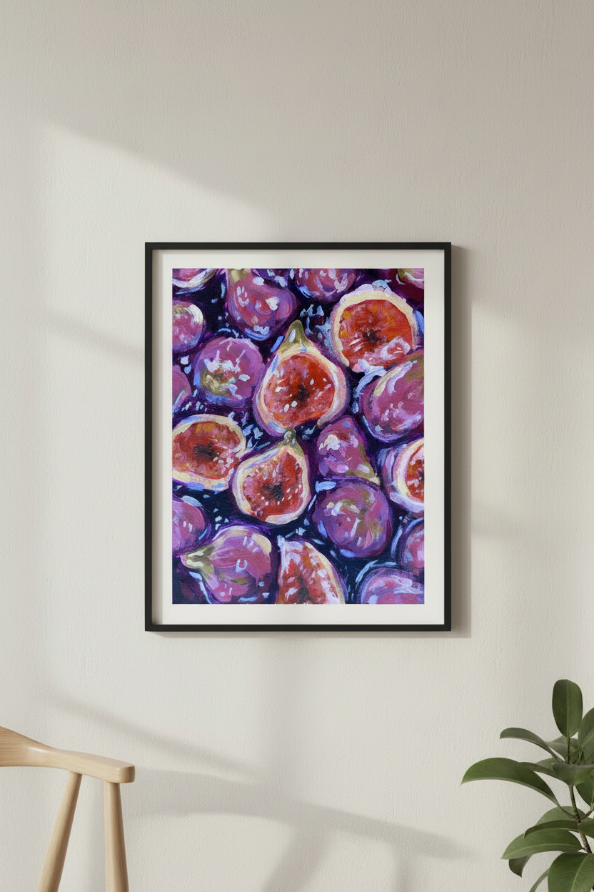 Juicy Figs – sort ramme